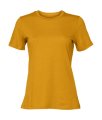 Dames T-shirt Relaxed Bella 6400 mustard